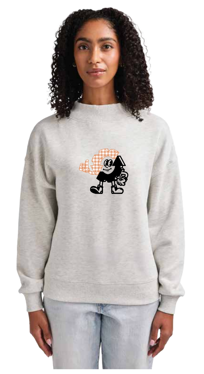 EquipmentShare Cogsworth Women's Willow Mock Neck Sweatshirt