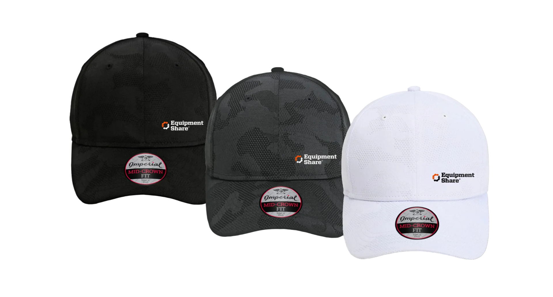 EquipmentShare 3 Pack Camo Hat