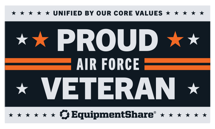 Air Force Veteran Car magnets 3.5 x 2
