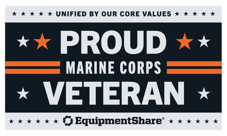 Marine Veteran Car magnets 3.5 x 2