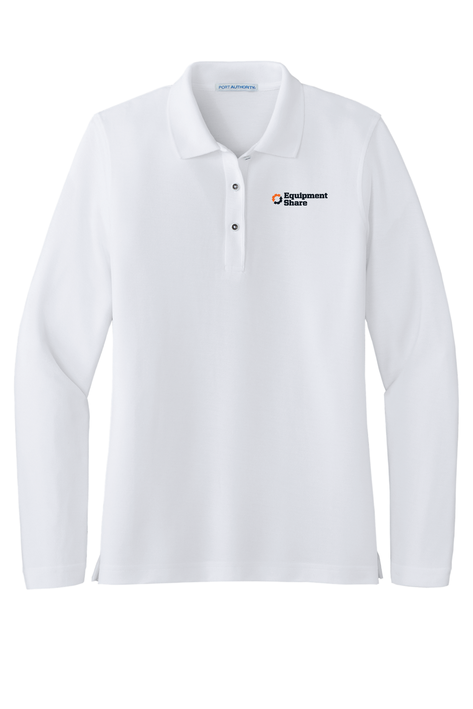 Port Authority Ladies Silk Touch Long Sleeve Polo