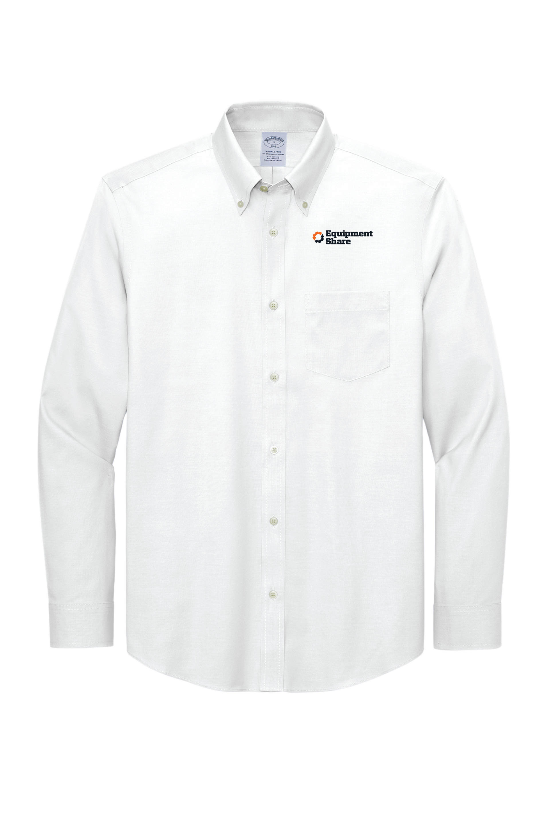 Brooks Brothers Wrinkle-Free Stretch Pinpoint Shirt