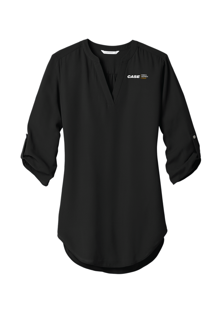 Port Authority Ladies 3/4-Sleeve Tunic Blouse