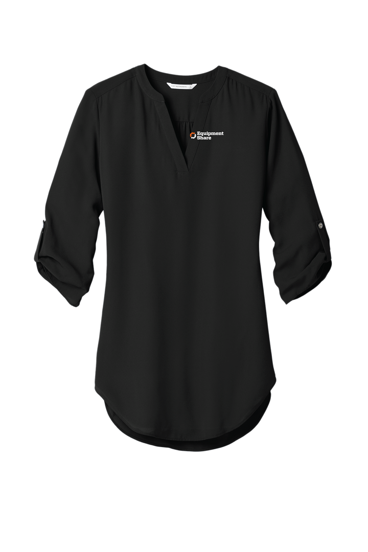 Port Authority Ladies 3/4-Sleeve Tunic Blouse