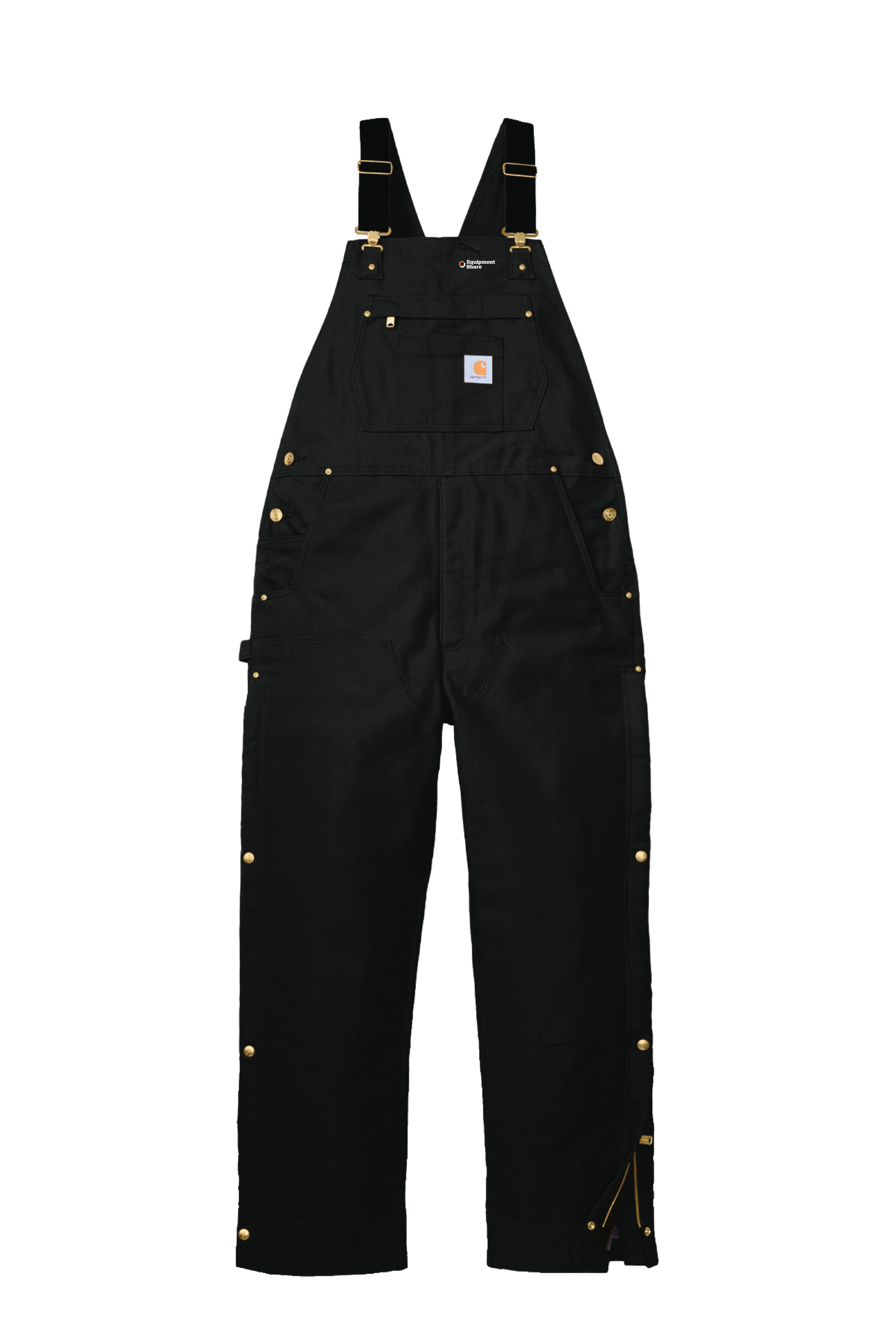 Carhartt Firm Duck Insulated Bib Overalls