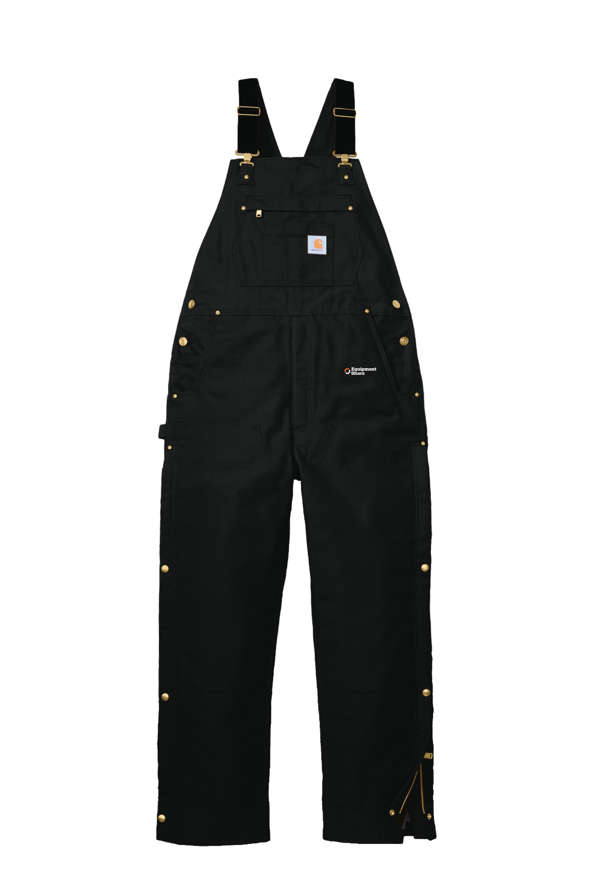 Carhartt Firm Duck Insulated Bib Overalls