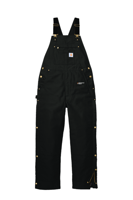 Carhartt Firm Duck Insulated Bib Overalls
