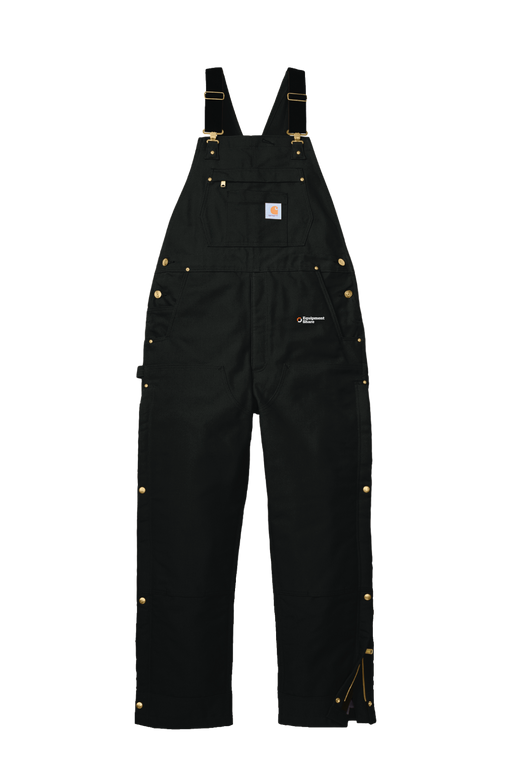 Carhartt Firm Duck Insulated Bib Overalls