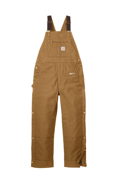 Carhartt Firm Duck Insulated Bib Overalls