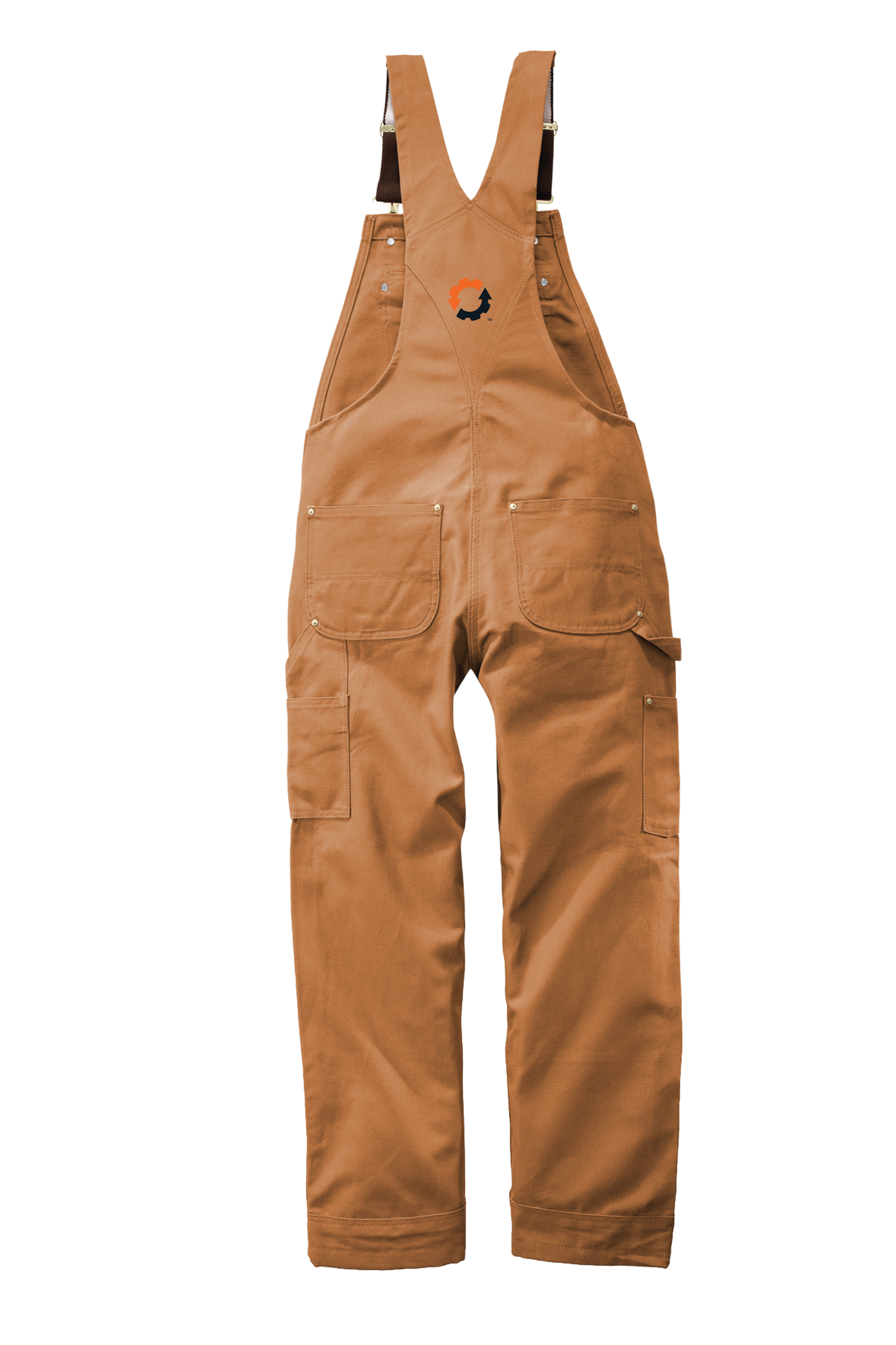 Carhartt Duck Unlined Bib Overalls