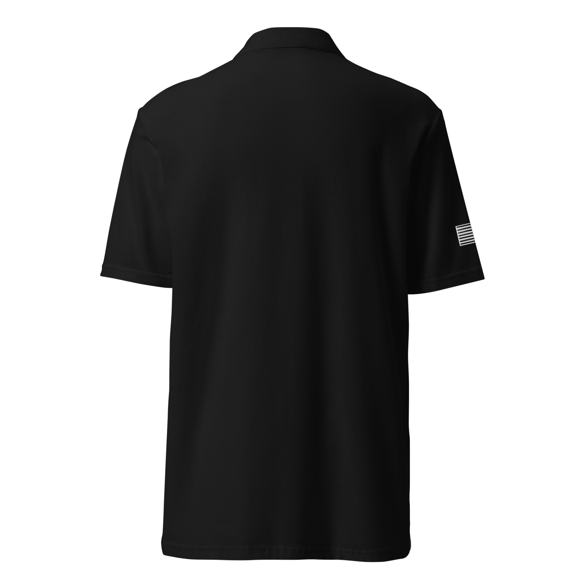 ES Flag Unisex pique polo shirt
