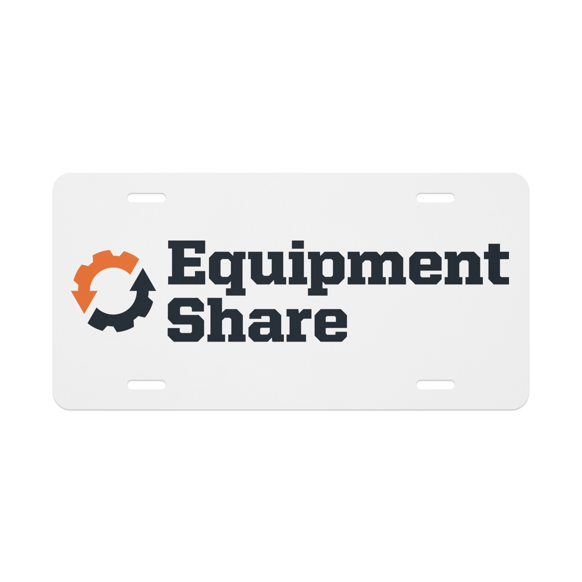 EquipmentShare Vanity license plate