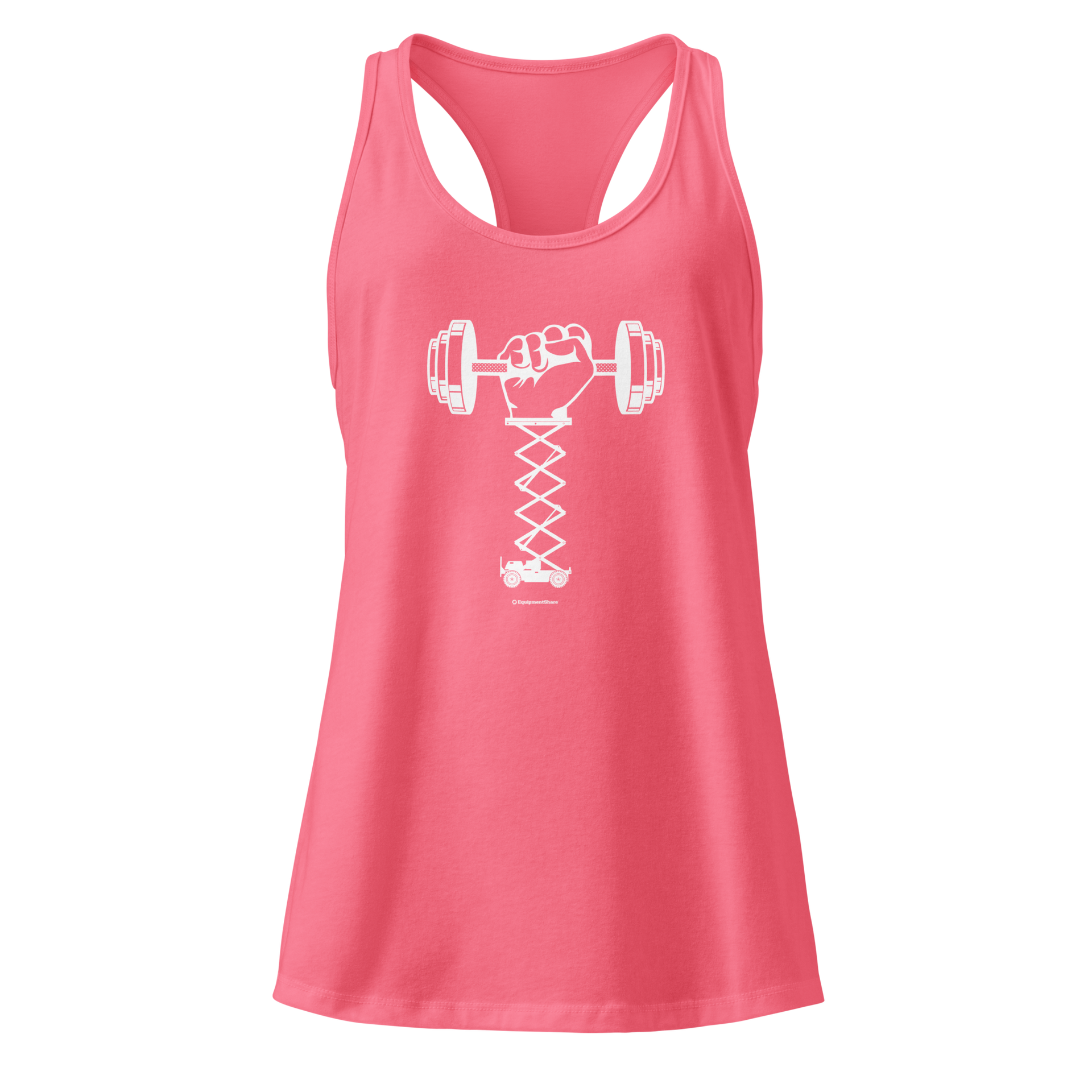 DIG DEEP ARM Women’s fitted racerback tank top