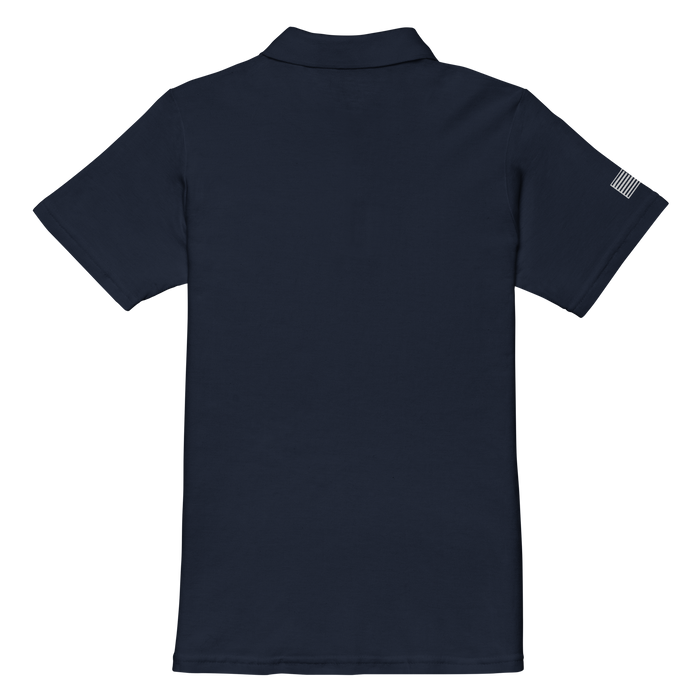 ES Flag Women’s pique polo shirt