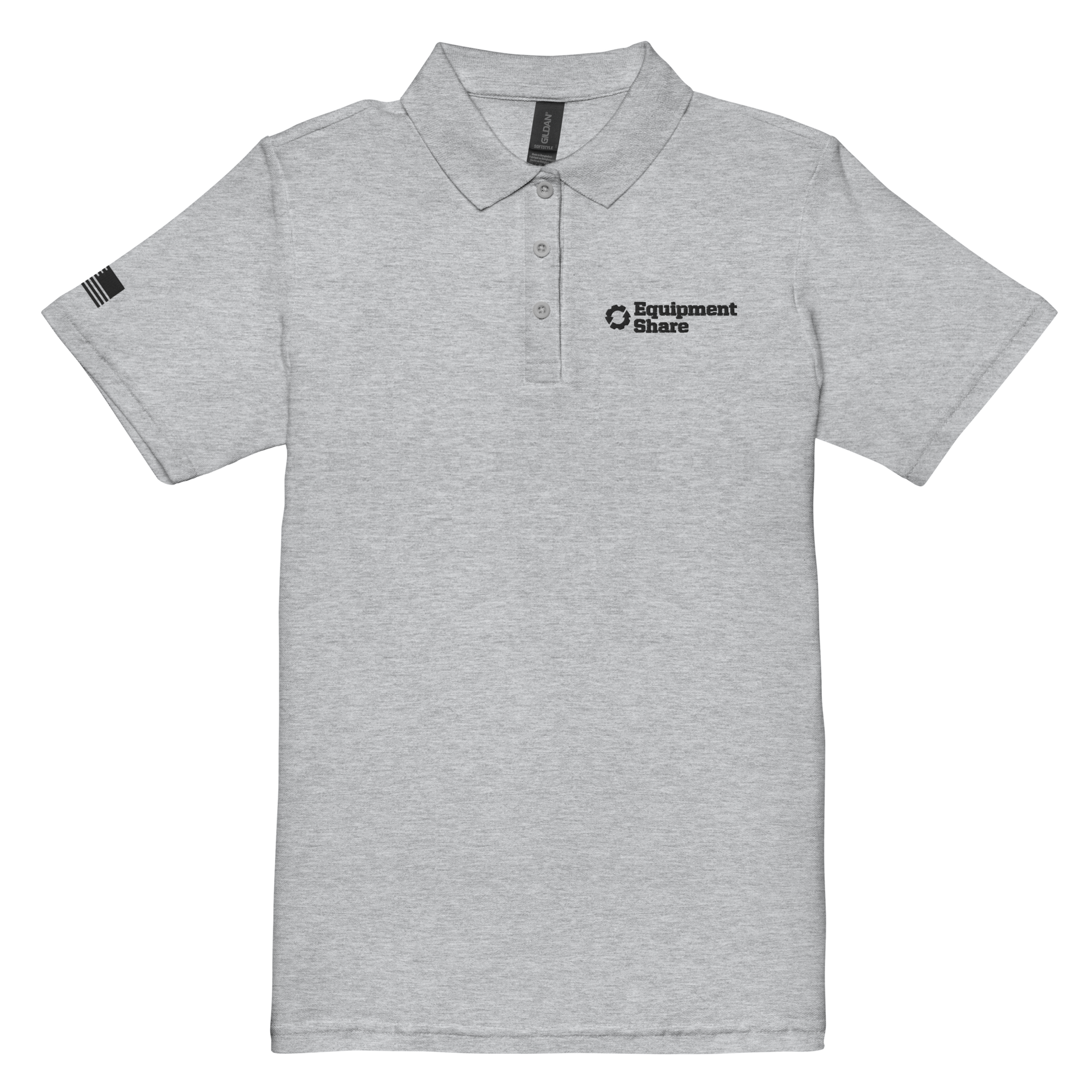 ES Flag Women’s pique polo shirt